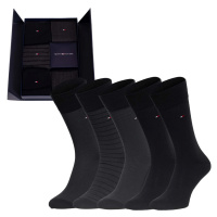 Pánské ponožky Tommy Hilfiger Tommy_Hilfiger_5Pack_Socks_701220144_002_Black