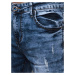 Modré pánské džíny Dstreet UX3593