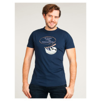 Yoclub Man's Cotton T-shirt PKK-0113F-A110 Navy Blue