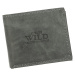 Pánská kožená peněženka Wild N992-P-CHM RFID šedá