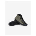 Černo-zelené pánské sneakers boty Ombre Clothing T378