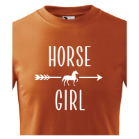 Dětské tričko pro milovníky koní s potiskem 