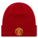 New Era CORE CUFF BEANIE MANCHESTER UNITED Pánský kulich, červená, velikost