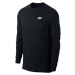 Nike SPORTSWEAR CLUB Pánské triko, černá, velikost