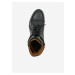 Černé pánské kotníkové kožené boty Replay