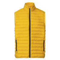 LIVERGY® Pánská prošívaná vesta (žlutá)