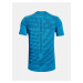 Modré pánské sportovní tričko Under Armour UA Seamless Radial SS
