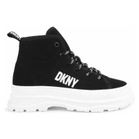 Dětské sneakers boty Dkny černá barva