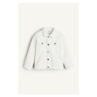 H & M - Džínová bunda - bílá