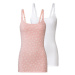 esmara® Dámský top na kojení s BIO bavlnou, 2 kusy (světle růžová / bílá)