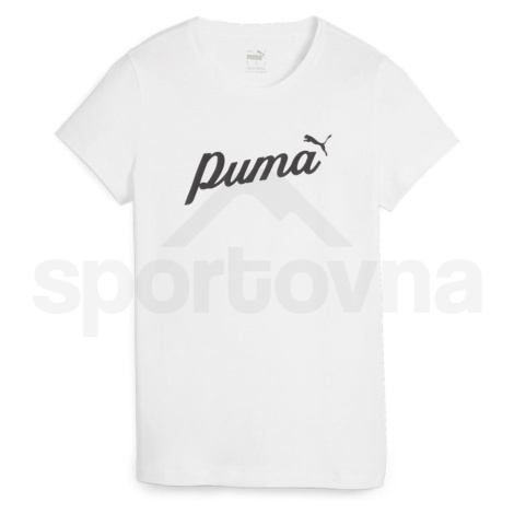 Puma ESS+ Script Tee W 67931502 - puma white