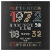 Narozeniny experience 1972 September - Viper FIT pánské triko