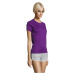 SOĽS Sporty Women Dámské funkční triko SL01159 Dark purple