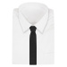 Módní černá pánská kravata