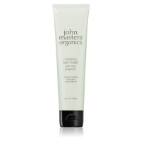 John Masters Organics Rose & Apricot Hair Mask vyživující maska na vlasy 148 ml