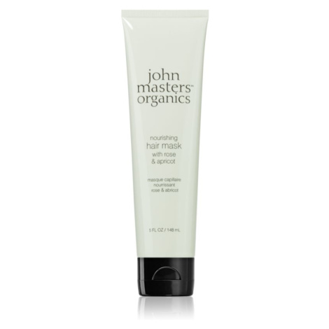 John Masters Organics Rose & Apricot Hair Mask vyživující maska na vlasy 148 ml