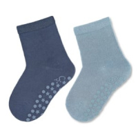 Sterntaler Ponožky ABS dvojité balení uni blue