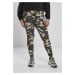 Dámské legíny // Urban classics Ladies High Waist Camo Tech Leggings summerolive camo