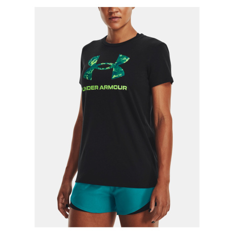 Tričko Under Armour UA SPORTSTYLE LOGO SS-BLK