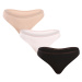 3PACK dámské kalhotky Tommy Hilfiger nadrozměr vícebarevné (UW0UW04890 0XY)