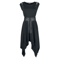 Jawbreaker Midi šaty Vampire Šaty černá