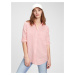 GAP růžové dámská košile