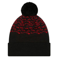 New Era MARL BOBBLE CUFF BEANIE MANCHESTER UNITED Zimní čepice, černá, velikost