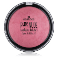 Essence pure NUDE baked pudrová tvářenka odstín 08 Berry Cheeks 7 g