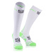 Kompresní podkolenky Compressport Full Socks White,