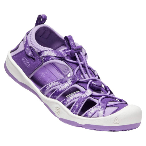 Dětské sandály Keen MOXIE SANDAL YOUTH multi/english lavender