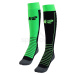 Ponožky K2 - černá/zelená