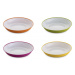 Sada talířů Omada SANALIVING Soup Plate Set 4x Plate 20xh4cm Barva: mix1