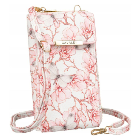 Kabelka-peněženka z eko kůže s potiskem 4U CAVALDI
