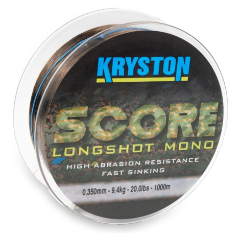 Kryston vlasec score long shot mono hnědý 1000 m - 0,285 mm 14 lb