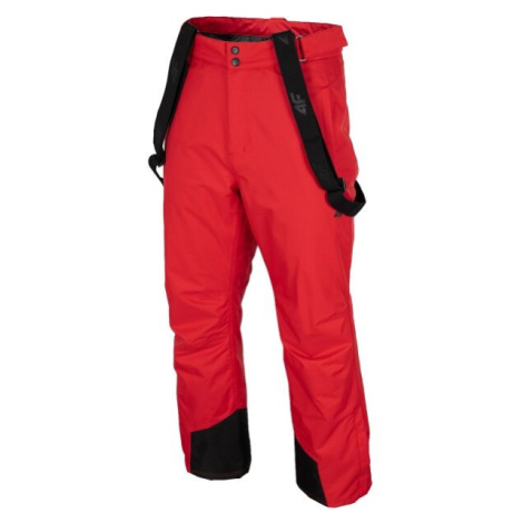 4F FNK PANT´S M Pánské lyžařské kalhoty, červená, velikost