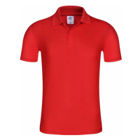 Jednobarevné tričko unisex polo s límečkem