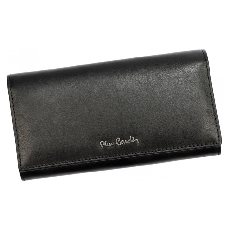 Dámská luxusní kožená peněženka Pierre Cardin Rubeen,ČERNA