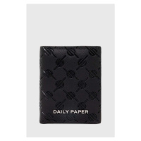 Peněženka Daily Paper Kidis Monogram Wallet černá barva, 2321157