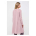 Šaty Max Mara Leisure růžová barva, mini