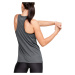 Dámské tílko Under Armour Tech Tank - Solid Carbon Heather M