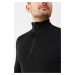 Rough Radical Mikina Merino Active Zip 250 Black