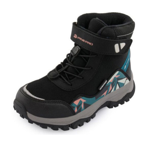 Alpine Pro Colemo Dětské zimní boty KBTY350 černá