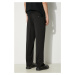 Kalhoty s příměsí vlny Neil Barrett černá barva, jednoduché, MY30151A-Y000-001N