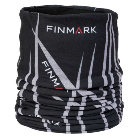 Finmark FSW-210 Multifunkční šátek s fleecem, černá, velikost