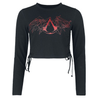 Assassin's Creed Logo Dámské tričko s dlouhými rukávy černá