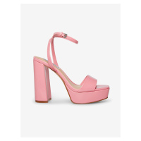 Světle růžové dámské sandály Steve Madden