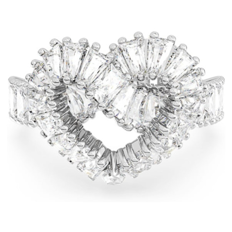 Swarovski Romantický prsten se srdíčkem Cupidon 5648291 52 mm