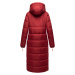 Dámská dlouhá bunda/kabát Kristallblume Navahoo - BLOOD RED