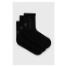 Ponožky Under Armour 3-pack černá barva, 1373084