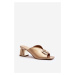 Elegantní dámské sandály na podpatku Laura Messi 2771